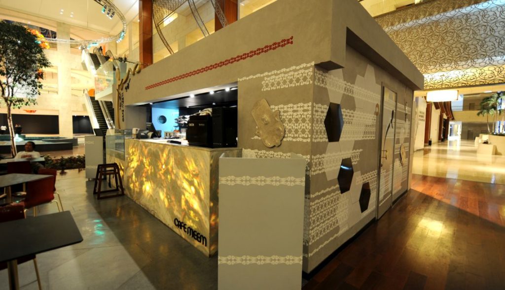 Café Meem 360 Mall Interior 1