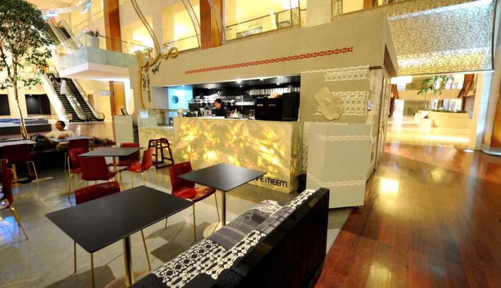 Café Meem 360 Mall Interior 2